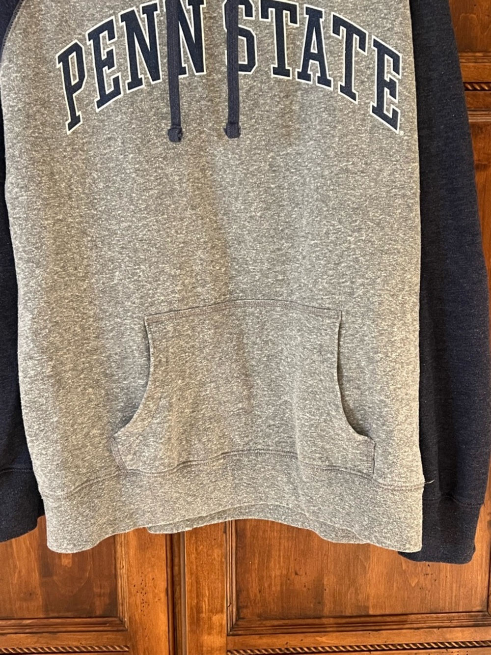 Triblend Sweats League Penn State Hooded Sweatshirt | Size L  | Great Condition - Picture 5 of 11
